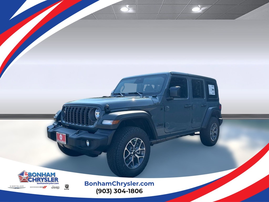 New 2025 Jeep Wrangler Sport S Sport S  4x4