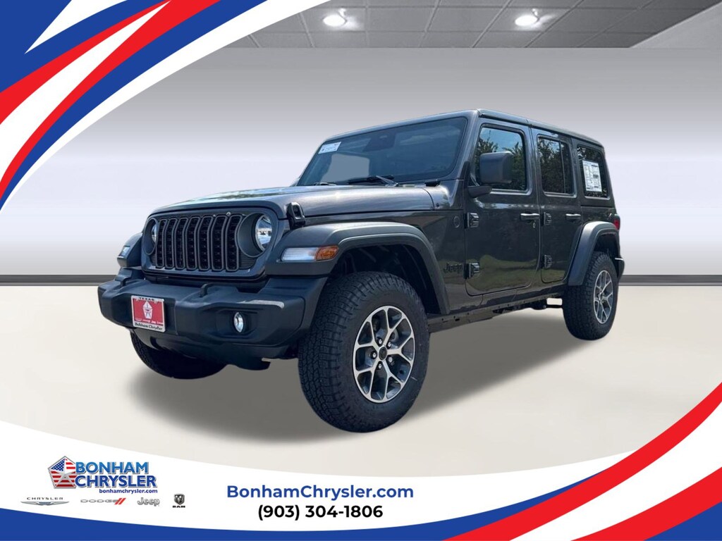 New 2025 Jeep Wrangler Sport S Sport S 4x4