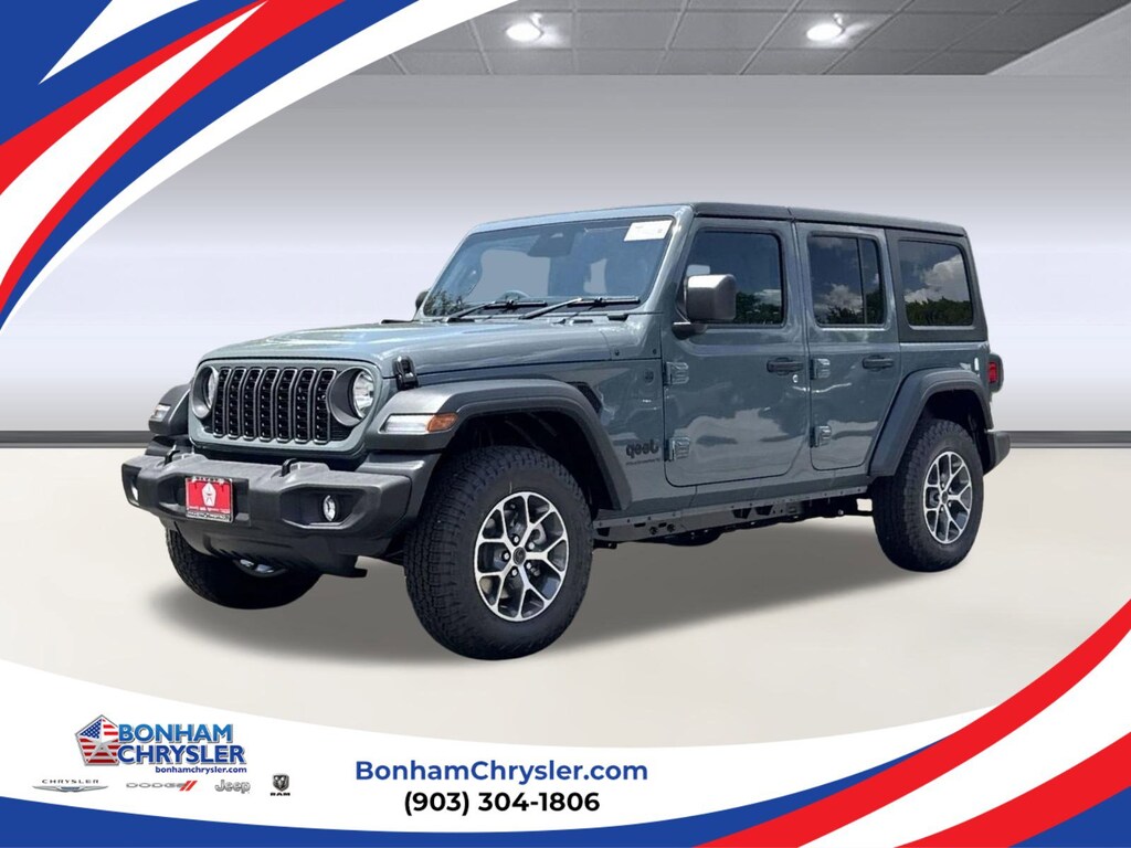 New 2025 Jeep Wrangler Sport S Sport S 4x4