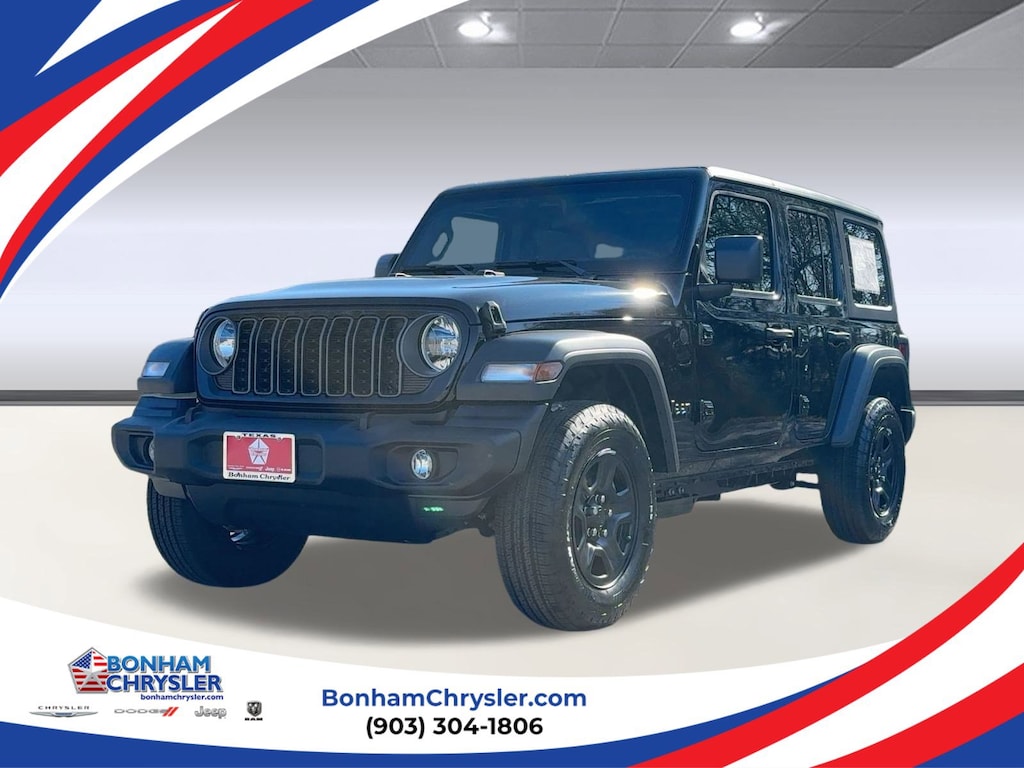 New 2026 Jeep Wrangler Sport Sport 4x4