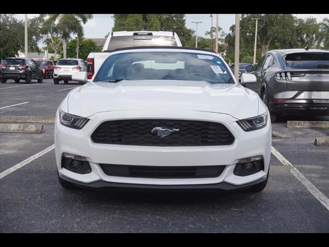 Used 2017 Ford Mustang V6 with VIN 1FATP8EM8H5246723 for sale in Bonita Springs, FL