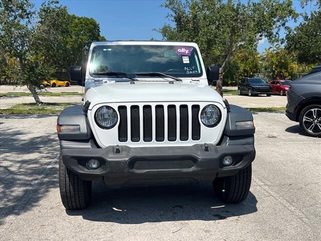 Used 2020 Jeep Wrangler Unlimited Altitude with VIN 1C4HJXDN8LW154102 for sale in Bonita Springs, FL