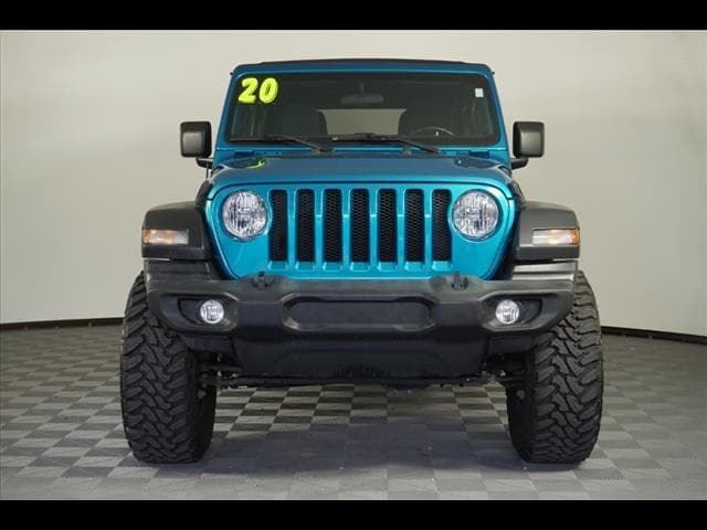 Used 2020 Jeep Wrangler Unlimited Sport S with VIN 1C4HJXDN8LW342845 for sale in Bonita Springs, FL