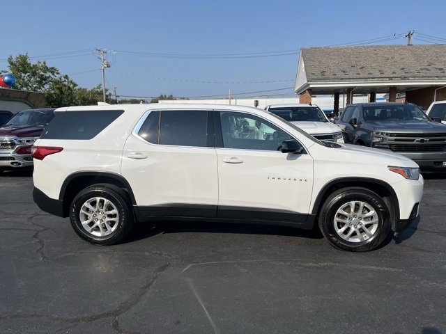 Used 2020 Chevrolet Traverse LS with VIN 1GNEVFKW8LJ249356 for sale in Kingston, PA