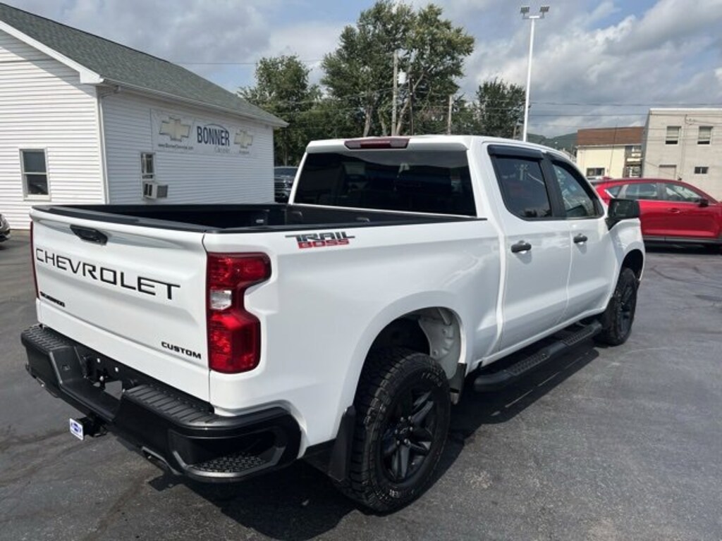 Used 2023 Chevrolet Silverado 1500 Custom Trail Boss Truck Crew Cab
