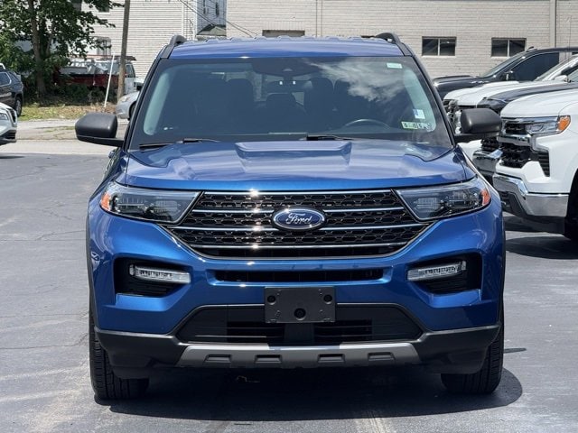 Used 2022 Ford Explorer XLT with VIN 1FMSK8DHXNGA38847 for sale in Kingston, PA