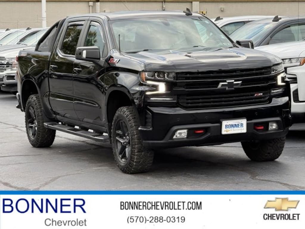 Used 2022 Chevrolet Silverado 1500 LTD LT Trail Boss Truck Crew Cab