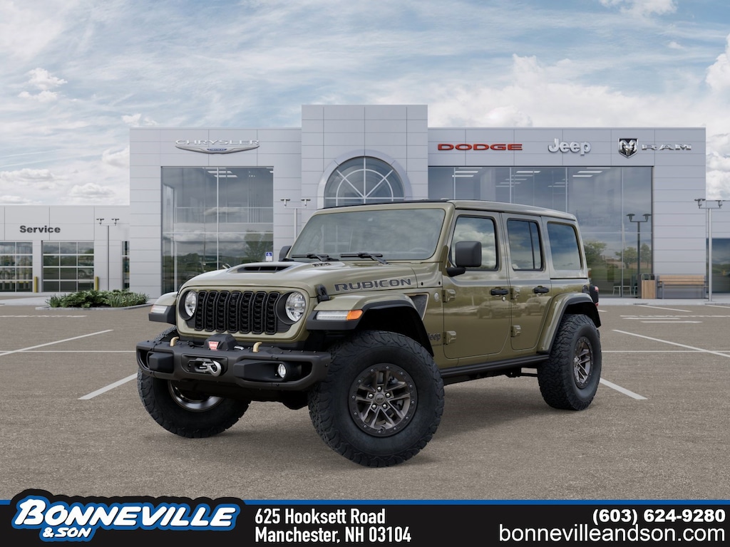 New 2025 Jeep Wrangler 4-DOOR RUBICON 392 Sport Utility