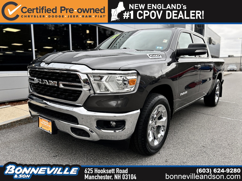 Certified 2022 Ram 1500 Big Horn Truck Crew Cab
