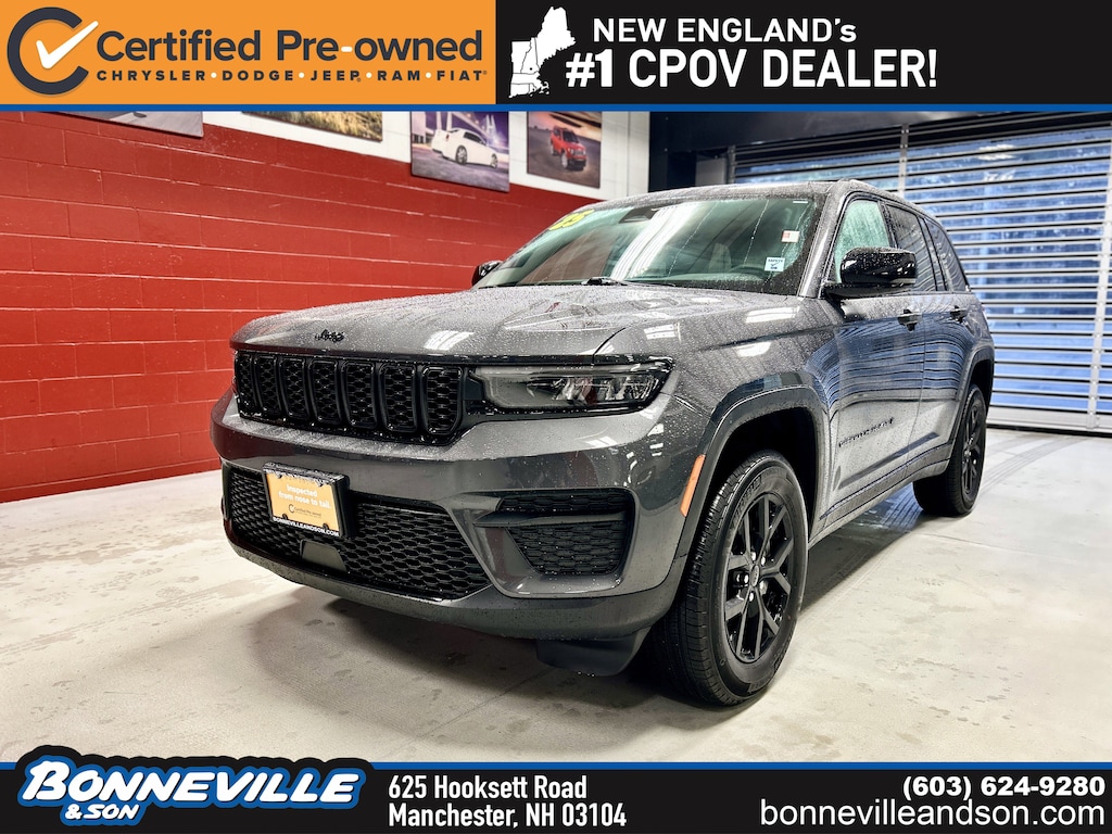 Certified 2025 Jeep Grand Cherokee Altitude SUV