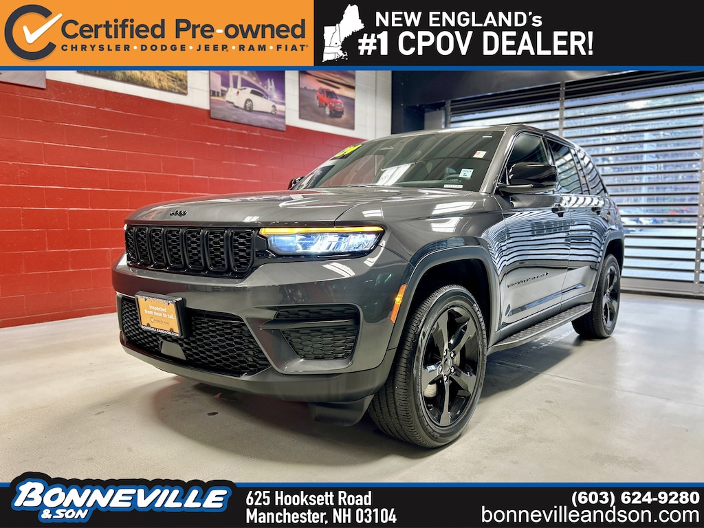 Certified 2024 Jeep Grand Cherokee Altitude X SUV