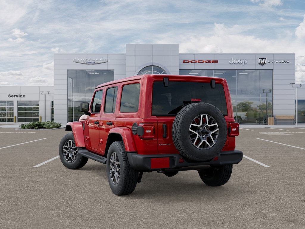New 2025 Jeep Wrangler 4-DOOR SAHARA Sport Utility