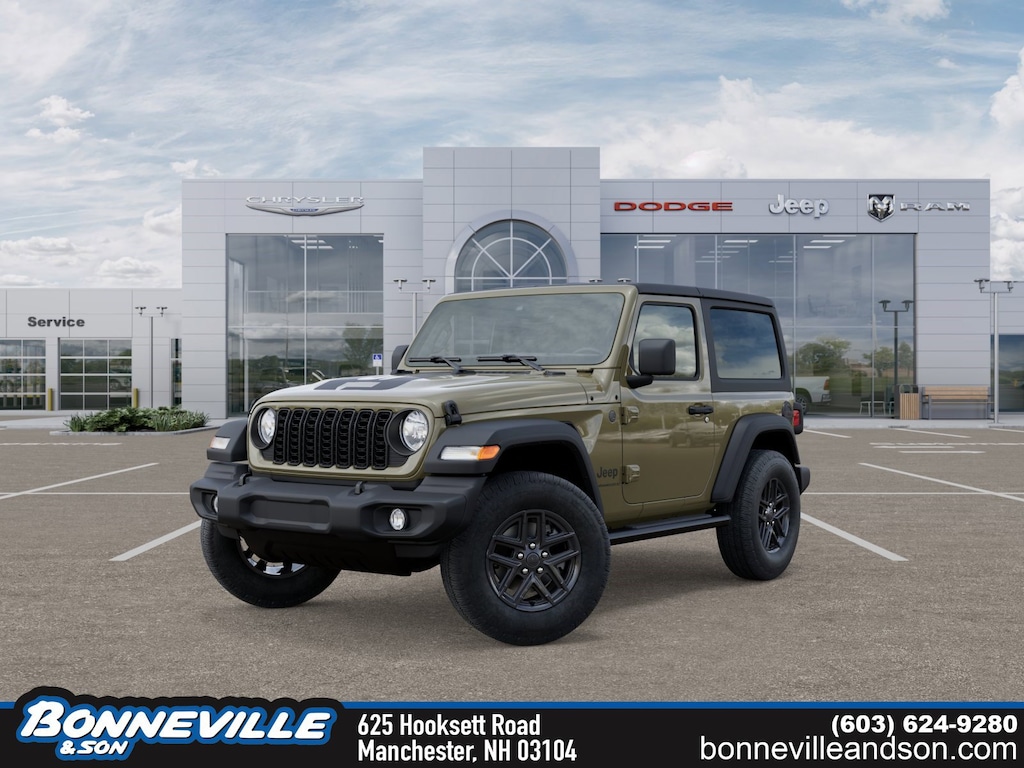 New 2025 Jeep Wrangler 2-DOOR SPORT S Sport Utility