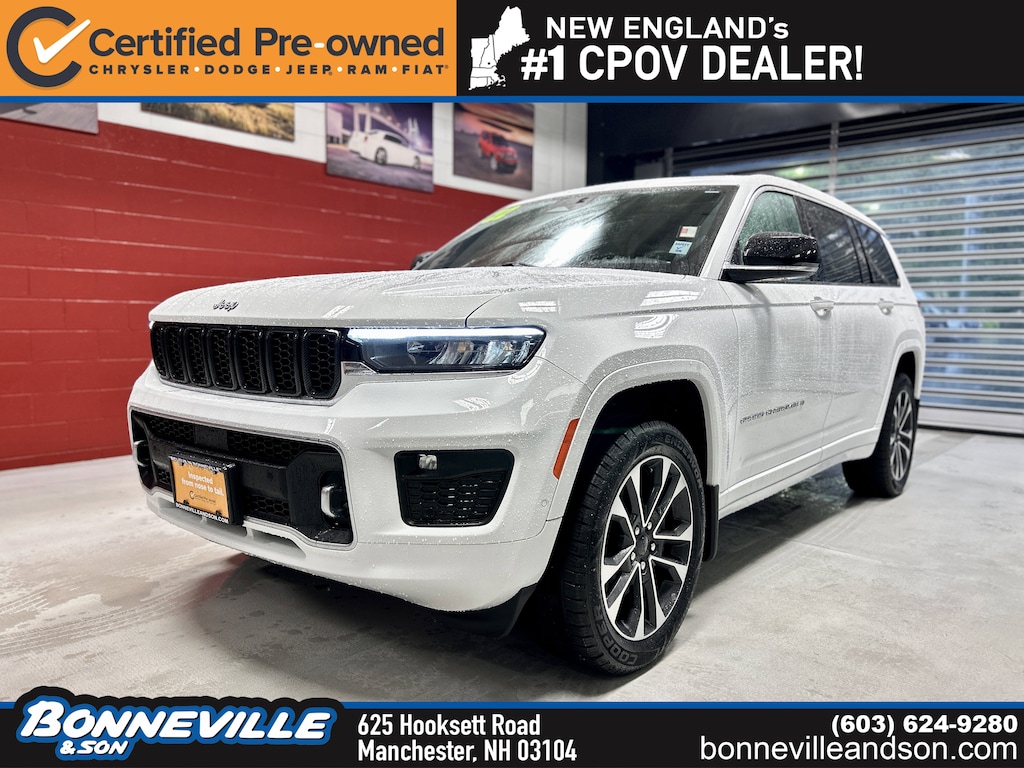 Certified 2022 Jeep New Grand Cherokee Overland SUV
