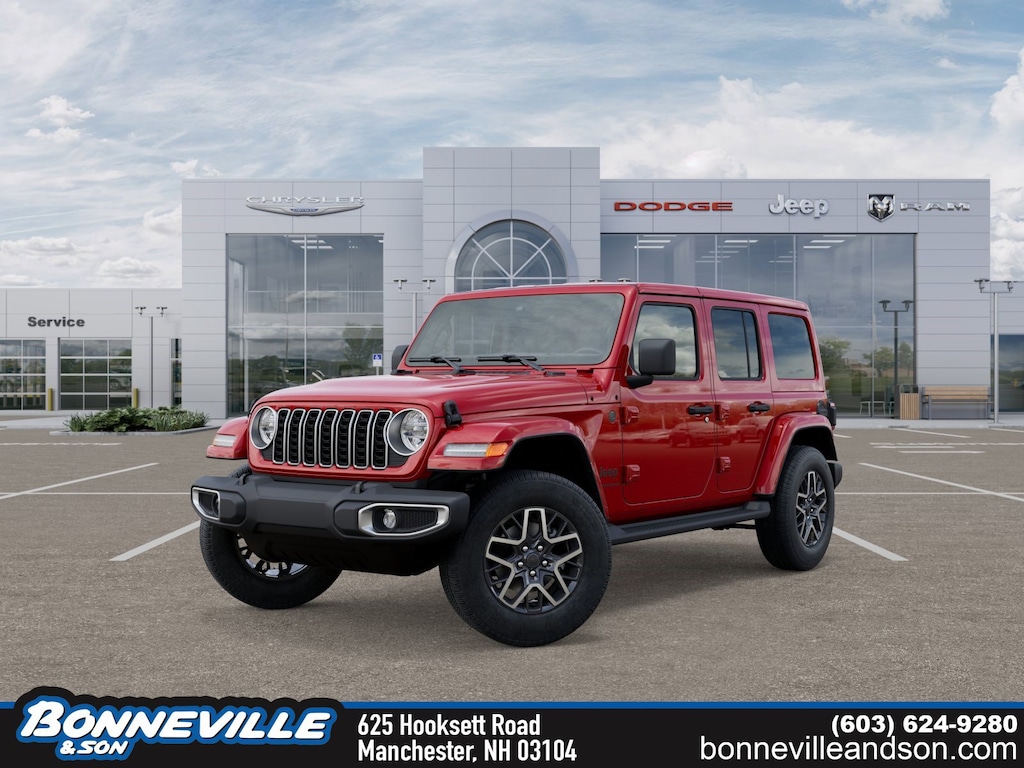 New 2025 Jeep Wrangler 4-DOOR SAHARA Sport Utility