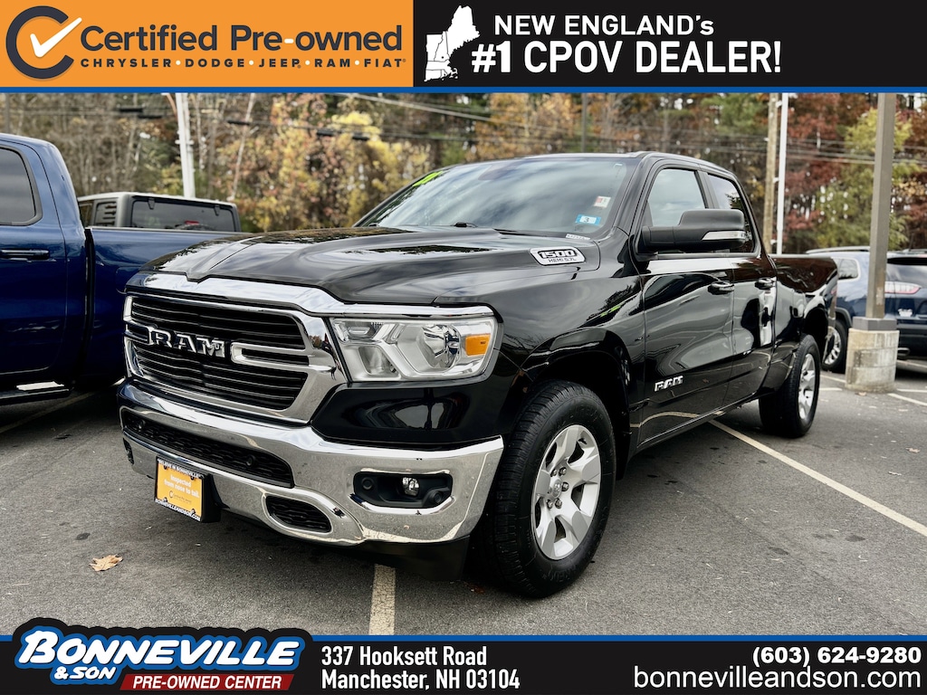 Certified 2021 Ram 1500 Big Horn Truck Quad Cab