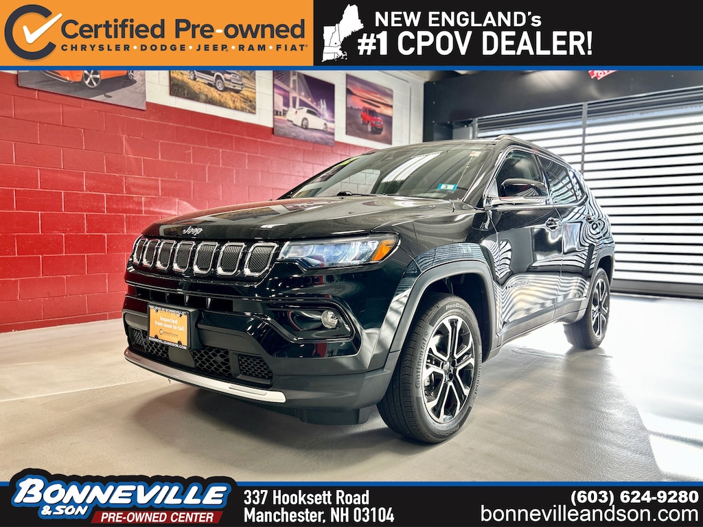 Certified 2022 Jeep Compass Limited SUV