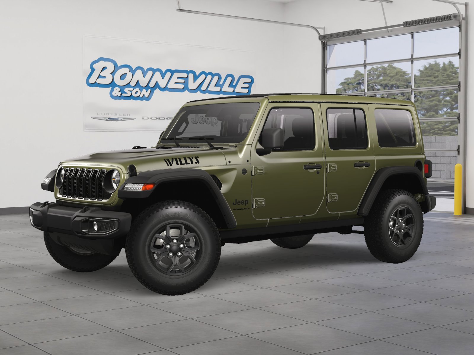 2025 Jeep Wrangler Willys photo 2