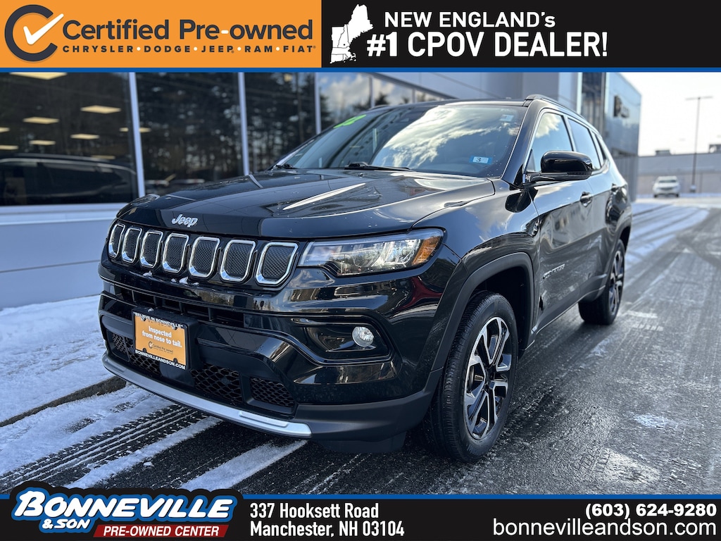 Certified 2022 Jeep Compass Limited SUV