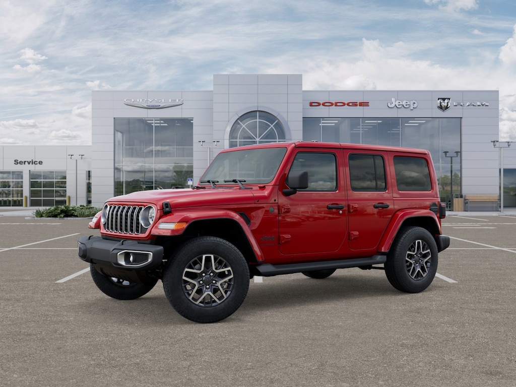 New 2025 Jeep Wrangler 4-DOOR SAHARA Sport Utility