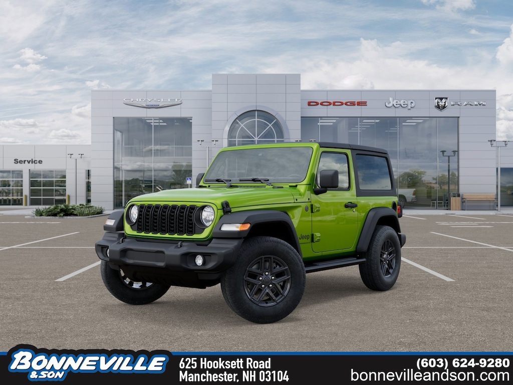 New 2025 Jeep Wrangler 2-DOOR SPORT S Sport Utility