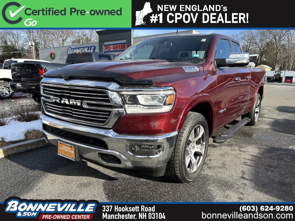 Certified 2019 Ram 1500 Laramie Truck Quad Cab