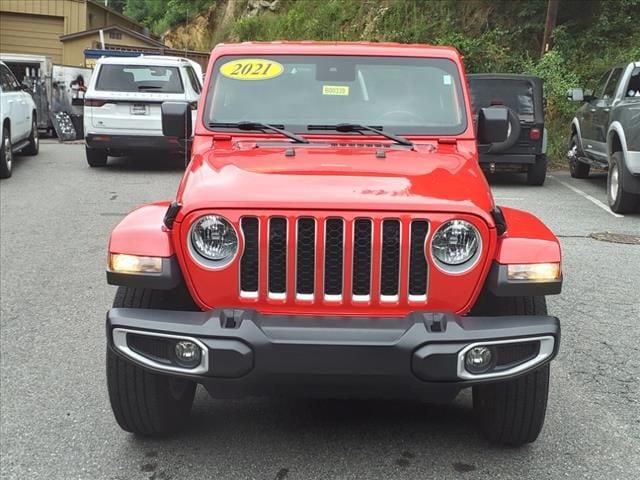 Certified 2021 Jeep Gladiator Overland with VIN 1C6HJTFGXML592640 for sale in Boone, NC