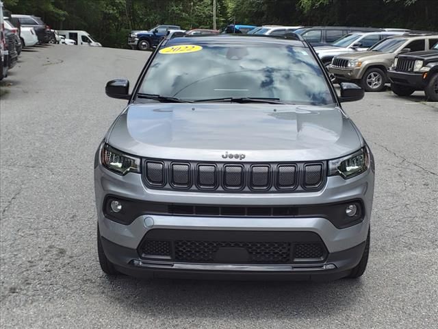 Certified 2022 Jeep Compass Altitude with VIN 3C4NJDBB0NT233752 for sale in Boone, NC