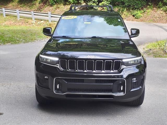 Certified 2021 Jeep Grand Cherokee L Overland with VIN 1C4RJKDG2M8141232 for sale in Boone, NC