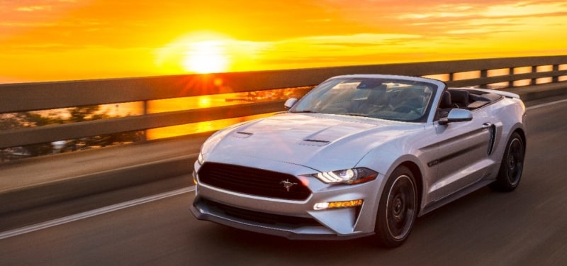 Photo of a 2019 Ford Mustang 'California Special' cruising around West Michigan