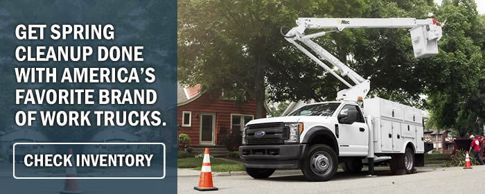 Ford F Series Work Trucks Make Spring Cleanup A Snap