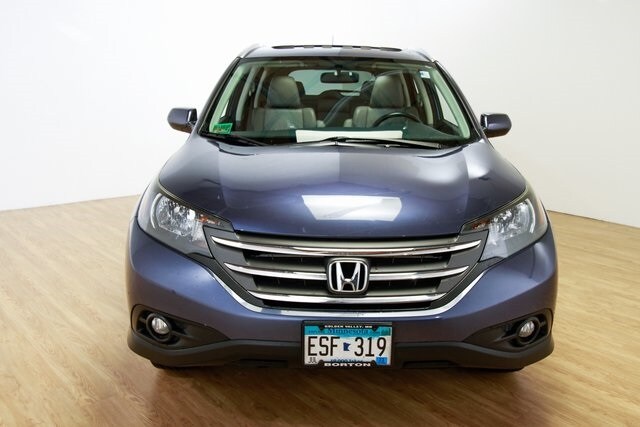 Used 2013 Honda CR-V EX-L with VIN 2HKRM4H77DH685496 for sale in Golden Valley, Minnesota