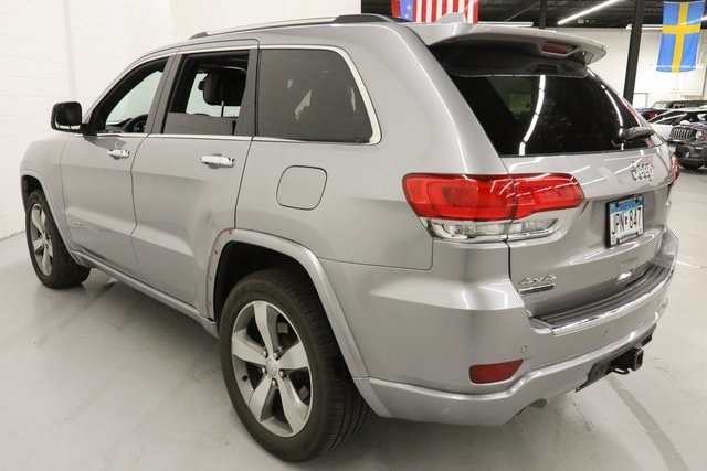 Used 2014 Jeep Grand Cherokee Overland with VIN 1C4RJFCM8EC319979 for sale in Golden Valley, Minnesota