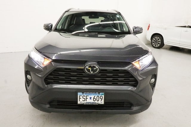 Used 2021 Toyota RAV4 XLE Premium with VIN 2T3A1RFV3MC147585 for sale in Golden Valley, Minnesota