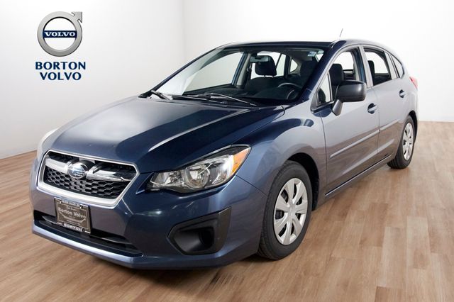 Marine Blue Pearl 2013 Subaru Impreza Hatchback All-Wheel Drive Continuously Variable Transmission