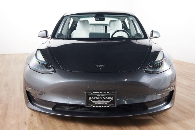 Used 2021 Tesla Model 3 Base with VIN 5YJ3E1EC9MF995585 for sale in Golden Valley, MN