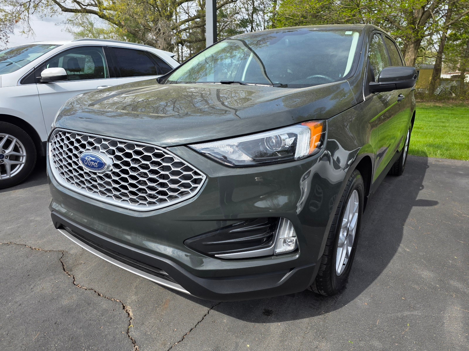 Used 2023 Ford Edge SEL with VIN 2FMPK4J95PBA17085 for sale in Marshall, MI
