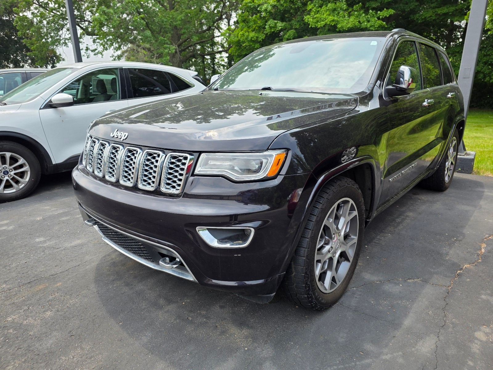Used 2020 Jeep Grand Cherokee Overland with VIN 1C4RJFCG0LC194936 for sale in Marshall, MI