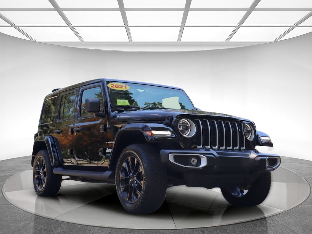 Used 2021 Jeep Wrangler 4xe Sahara SUV