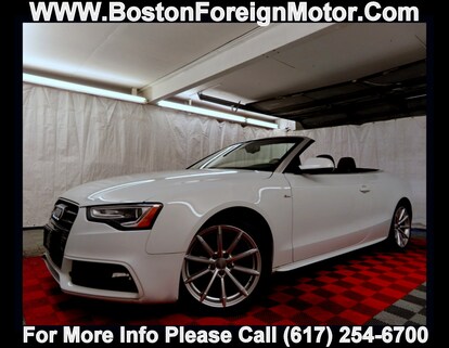 Used 15 Audi A5 For Sale At Boston Foreign Motor Vin Waumfafh7fn0175