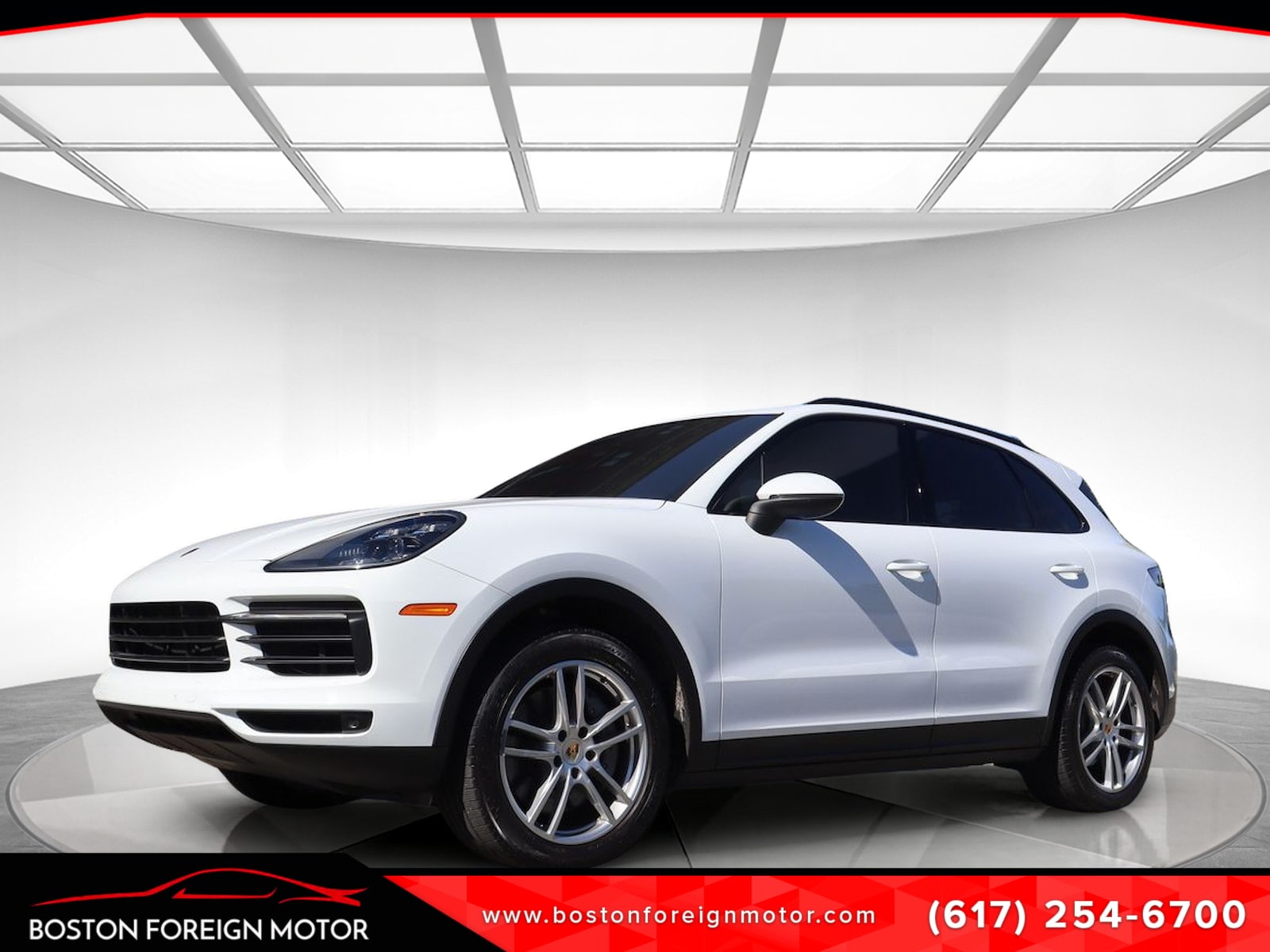 White 2019 Porsche Cayenne SUV / Crossover All-Wheel Drive 8-Speed Automatic