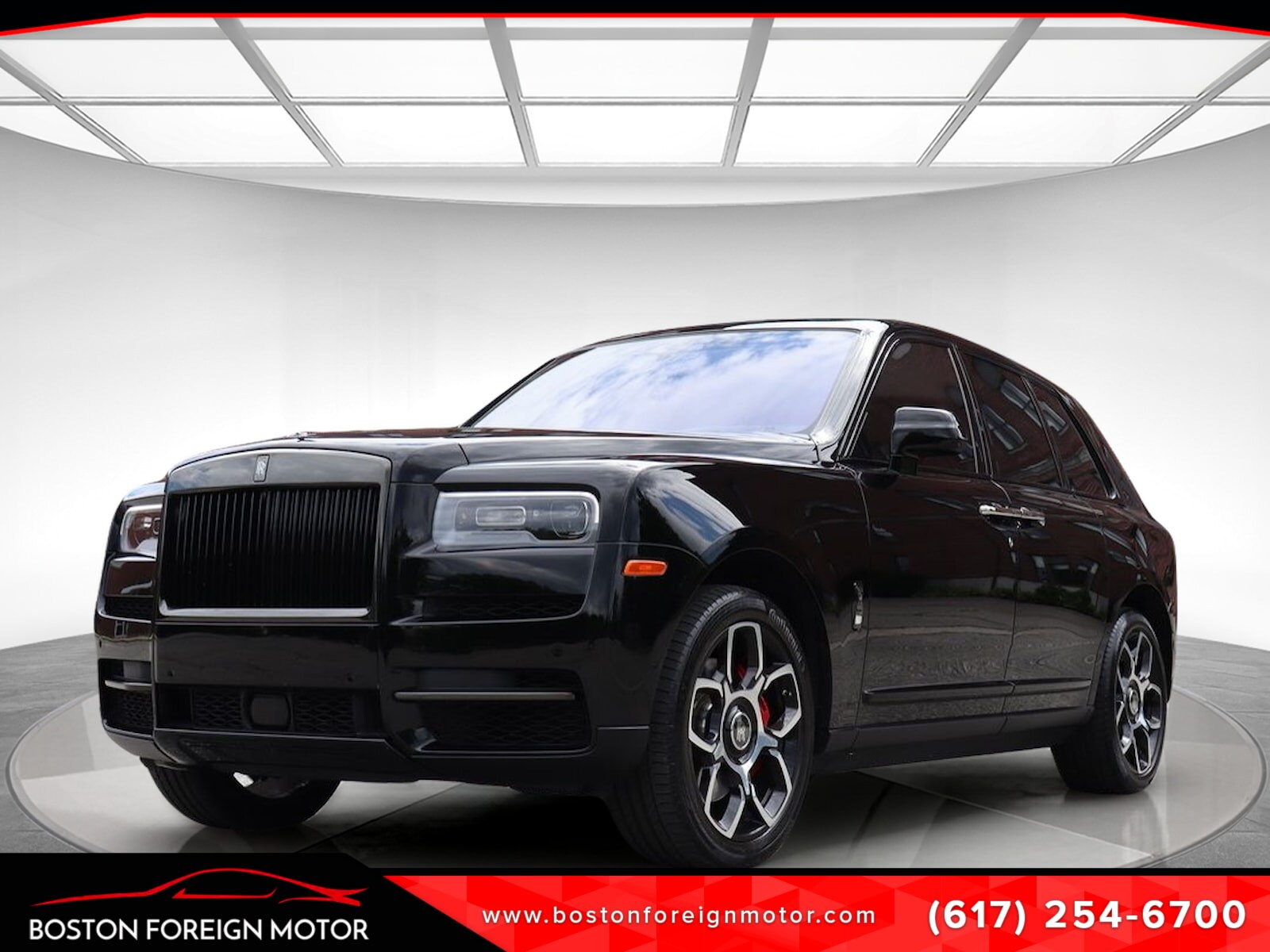 Black 2022 Rolls-Royce Cullinan SUV / Crossover All-Wheel Drive 8-Speed Automatic