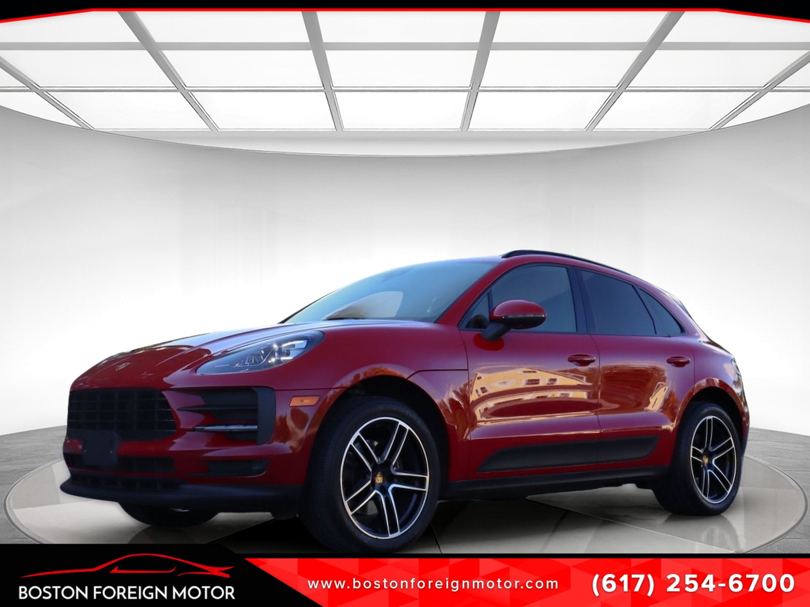 Red 2020 Porsche Macan SUV / Crossover All-Wheel Drive 7-Speed Automatic