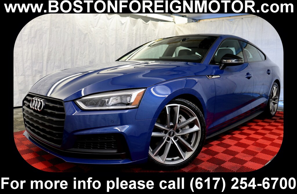 Used 2019 Audi A5 For Sale at Boston Foreign Motor VIN WAUENCF51KA068233