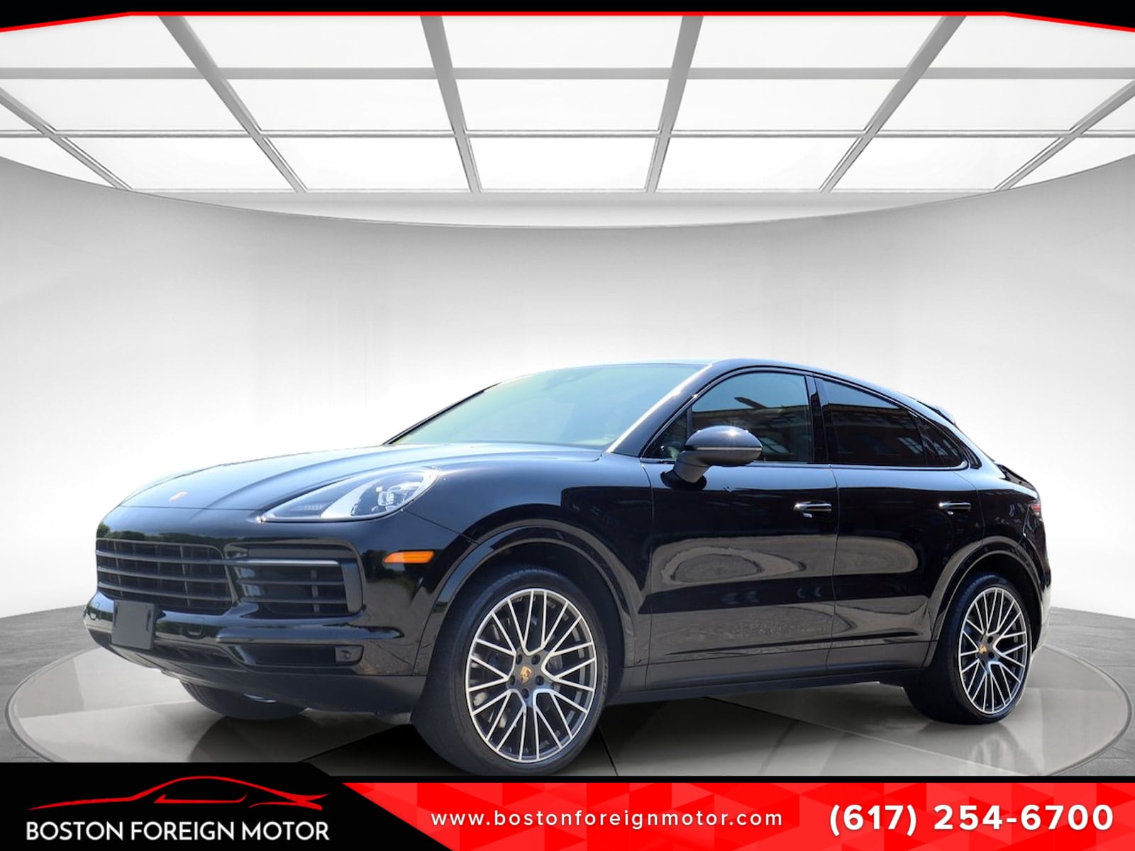 Black 2021 Porsche Cayenne Coupe AWD Coupe All-Wheel Drive 8-Speed Automatic