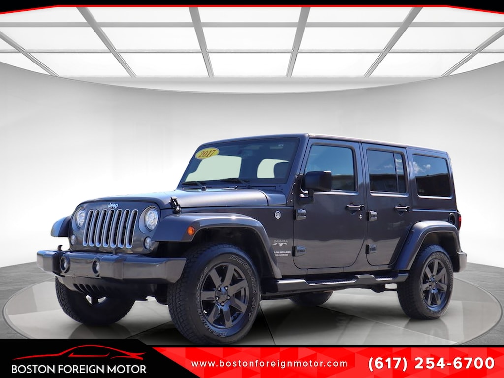 Used 2017 Jeep Wrangler JK Unlimited Sahara 4x4 SUV