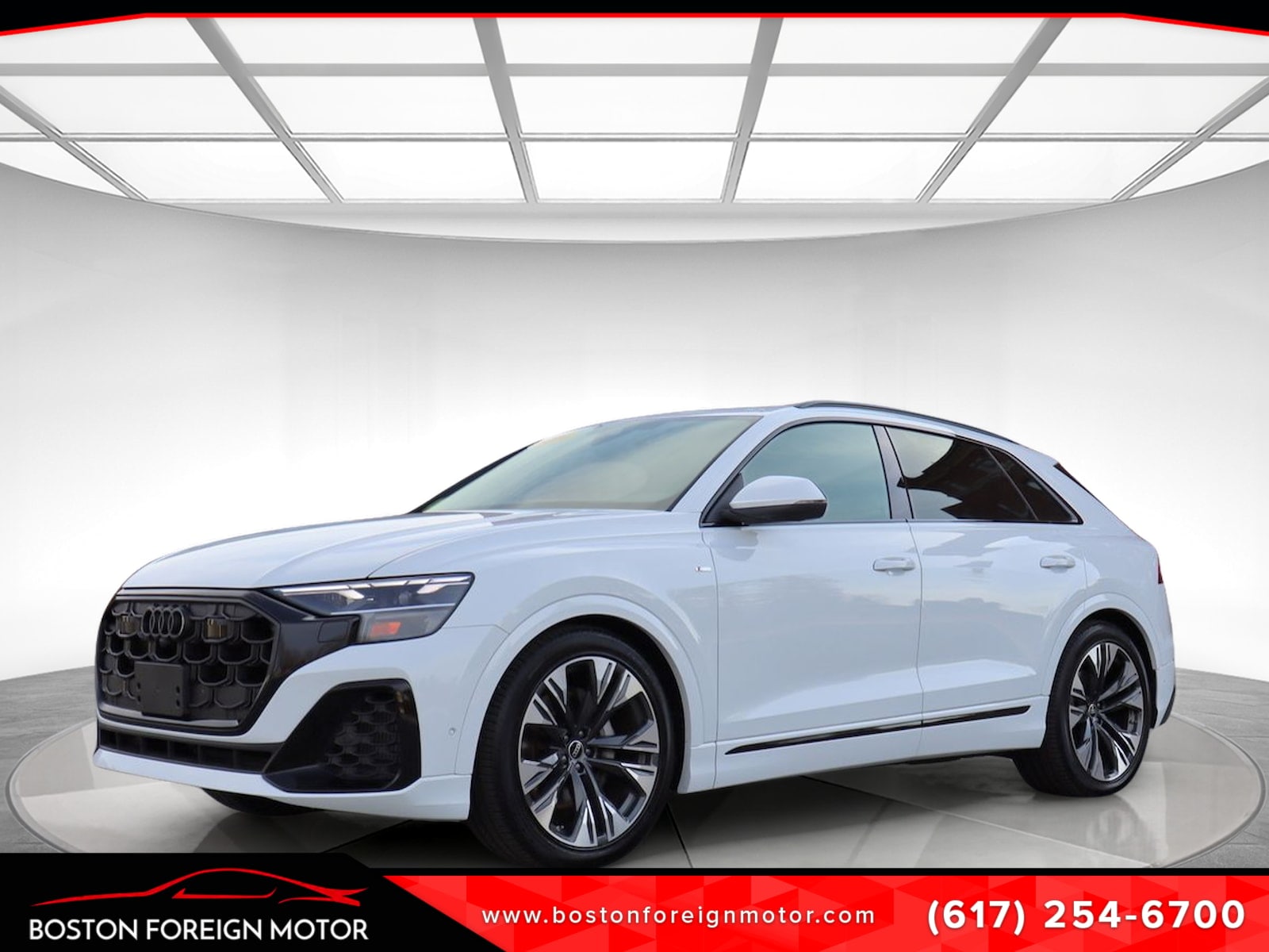 GLACIER WHITE METALLIC 2026 Audi Q8 quattro Premium Plus 55 TFSI SUV / Crossover All-Wheel Drive 8-Speed Automatic