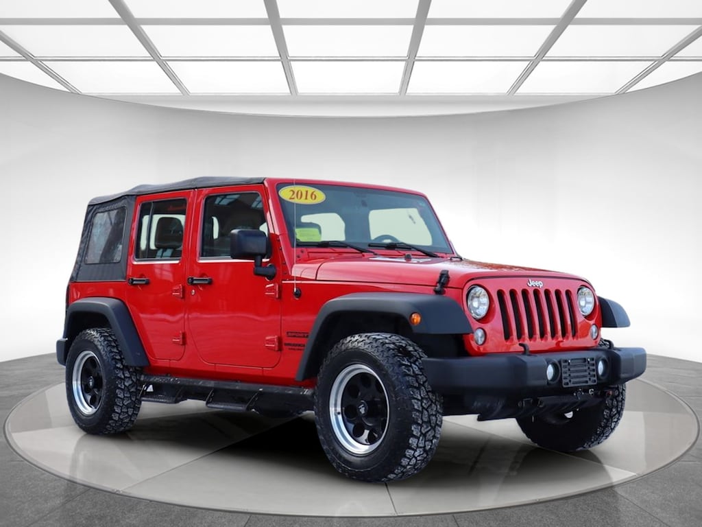 Used 2016 Jeep Wrangler JK Unlimited Sport 4X4 SUV