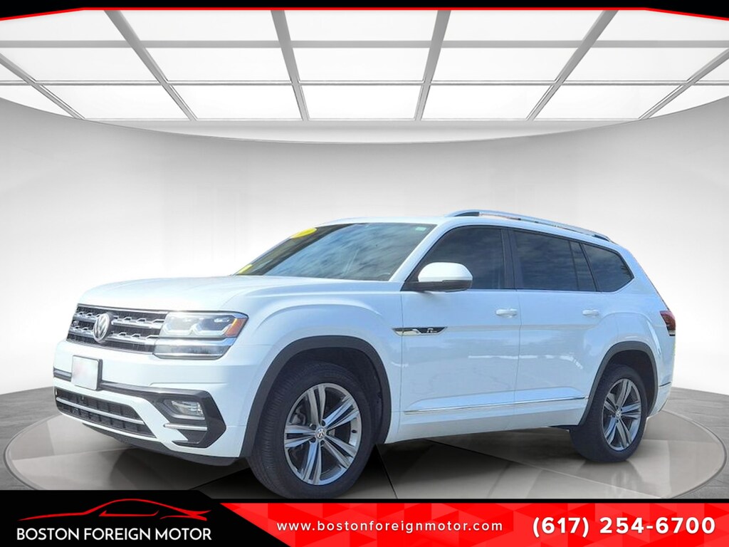 Used 2019 Volkswagen Atlas 3.6L V6 SE w/Technology R-Line 4MOTION SUV
