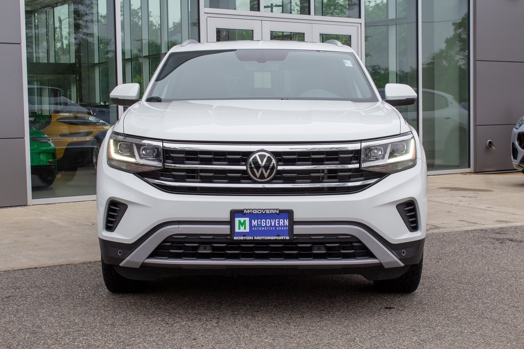 Used 2022 Volkswagen Atlas Cross Sport SE w/Tech with VIN 1V2KE2CA2NC224742 for sale in Boston, MA